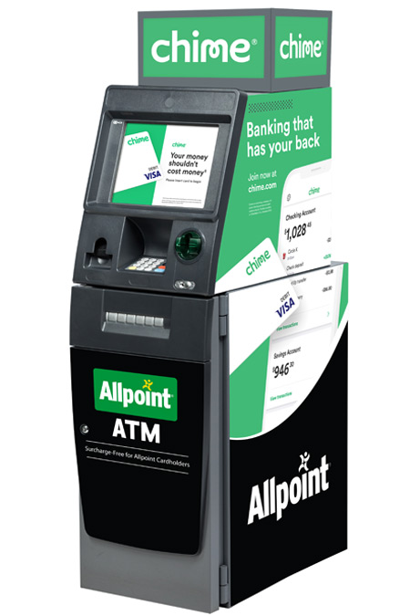 Chime ATM at Circle – Chime ATMs are part of the Allpoint Network of surcharge-free ATMs at Circle K and thousands of other retail locations